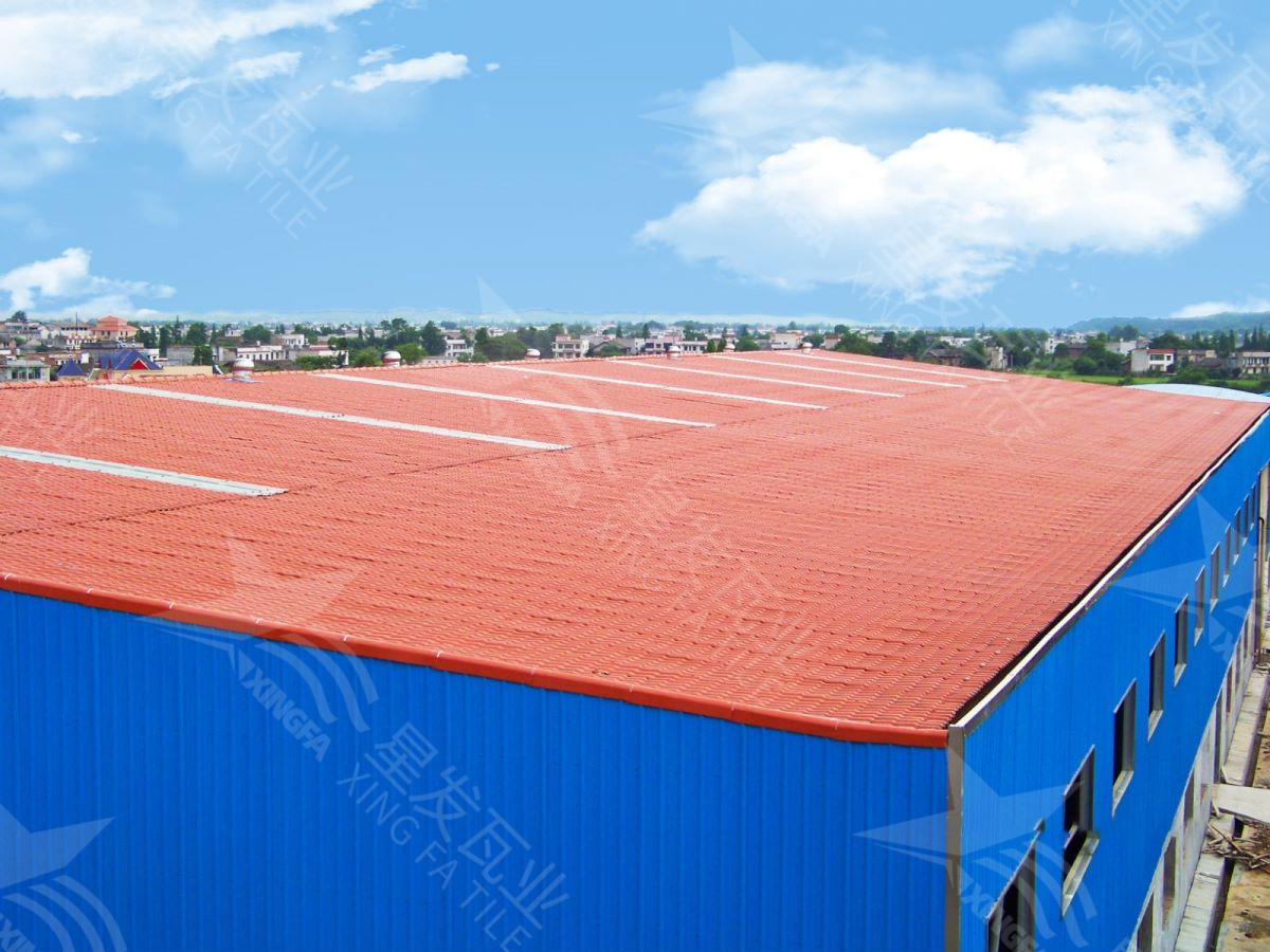 新型材料1050砖红色asa树脂瓦 盖厂房用仿古瓦 防腐防火耐候塑料瓦 常德pvc合成树脂瓦生产厂家